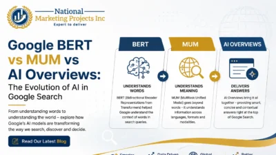Google BERT vs MUM vs AI Overviews